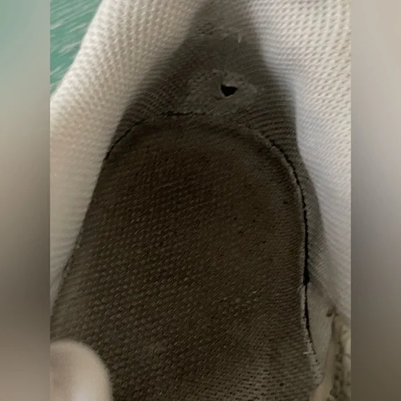 Nike Air Force 1 Women’s White Sneakers Size 7 - Picture 7 of 8